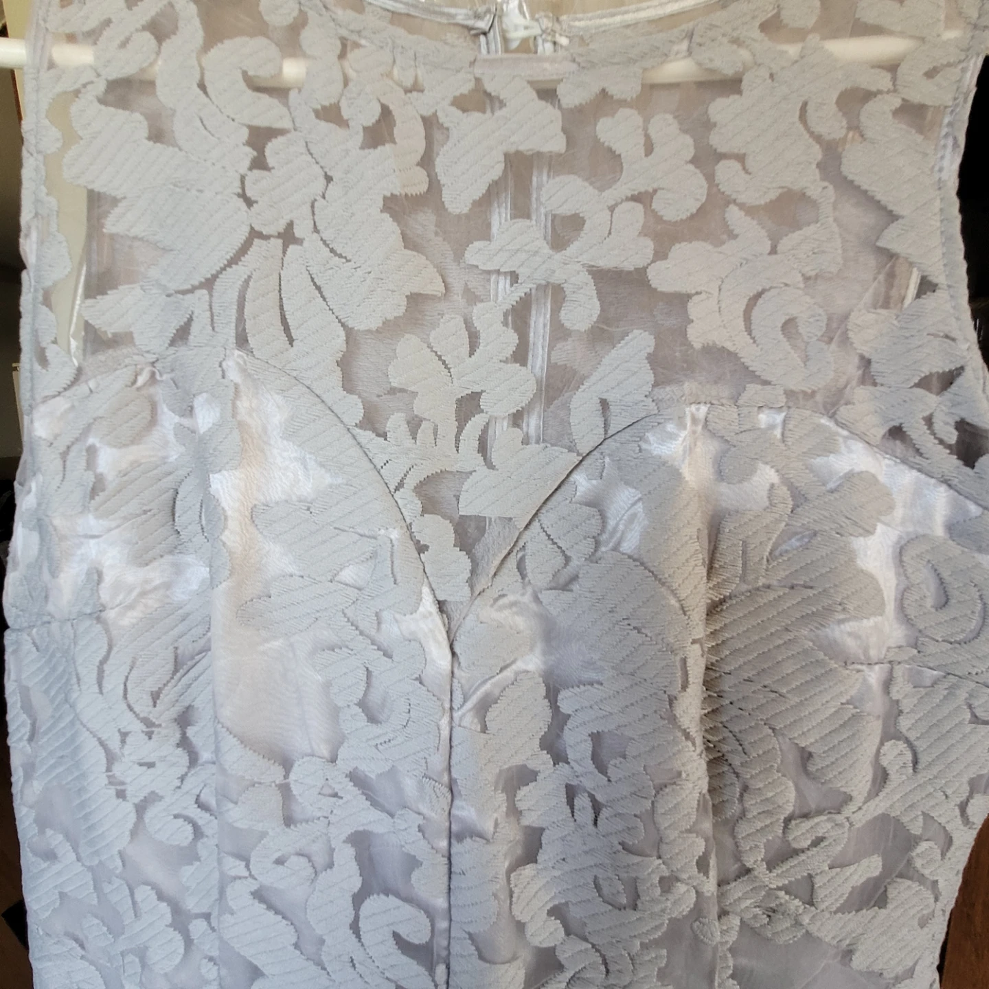 ♥️ New Gray Formal Dress Large - photo 3