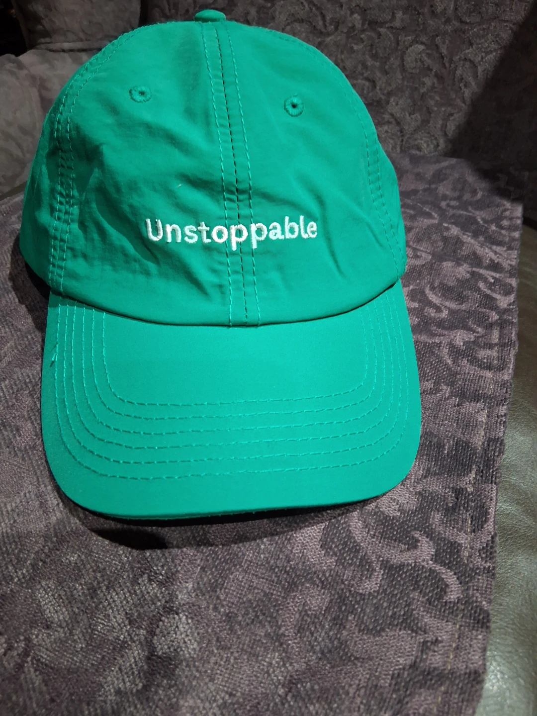 Green 'Unstoppable' Baseball Cap