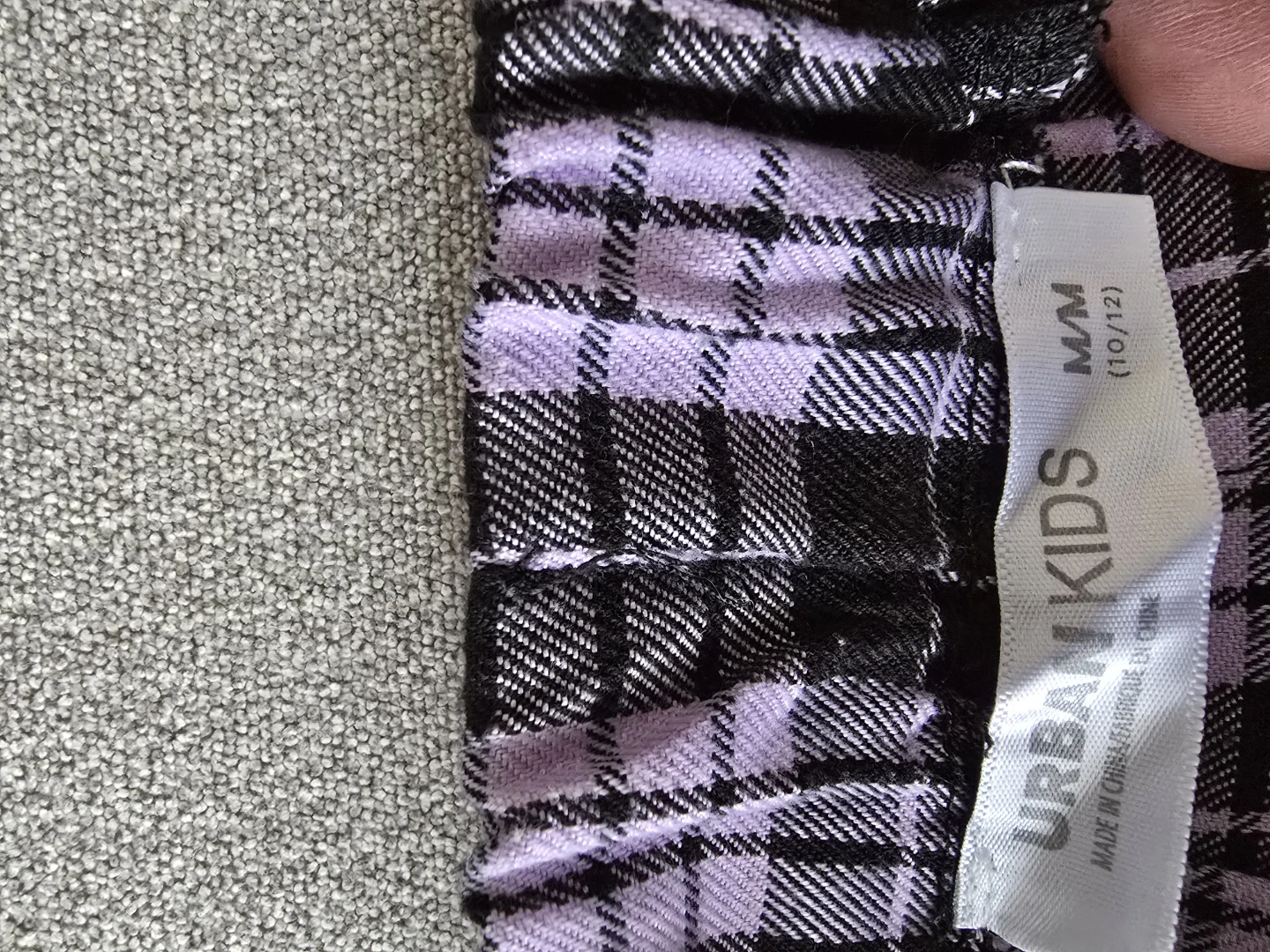 Urban Kids Plaid Pleated Skirt M (10/12) - photo 3