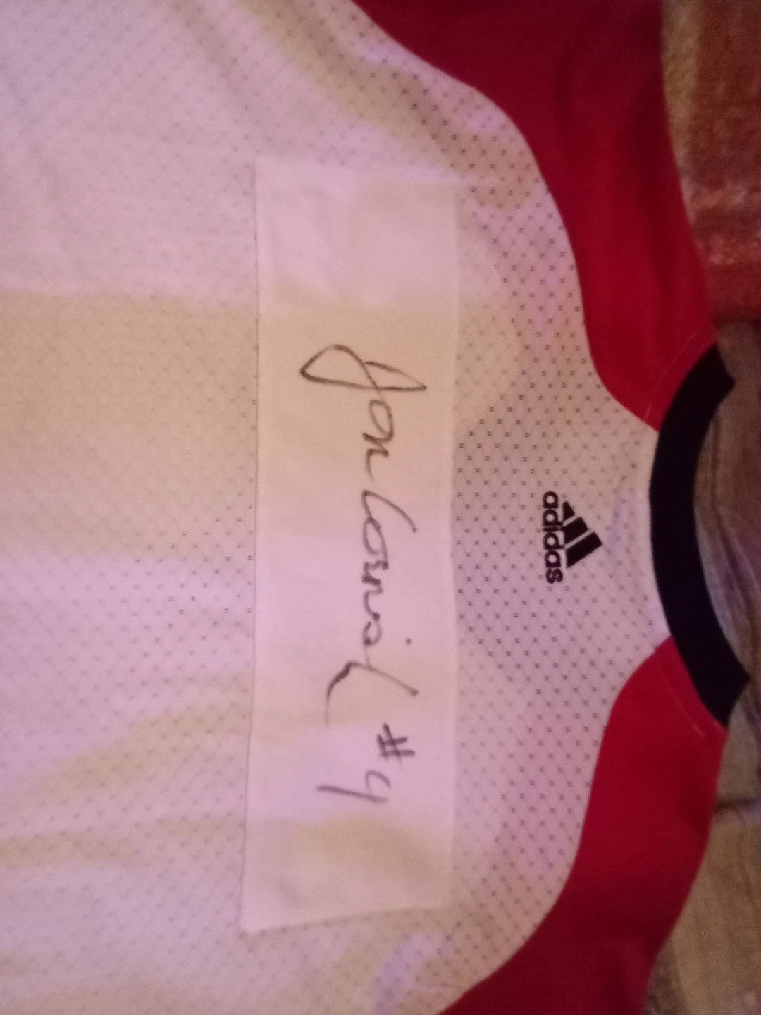Calgary Stampeders Adidas CFL Jon Cornish #9 Autographed
