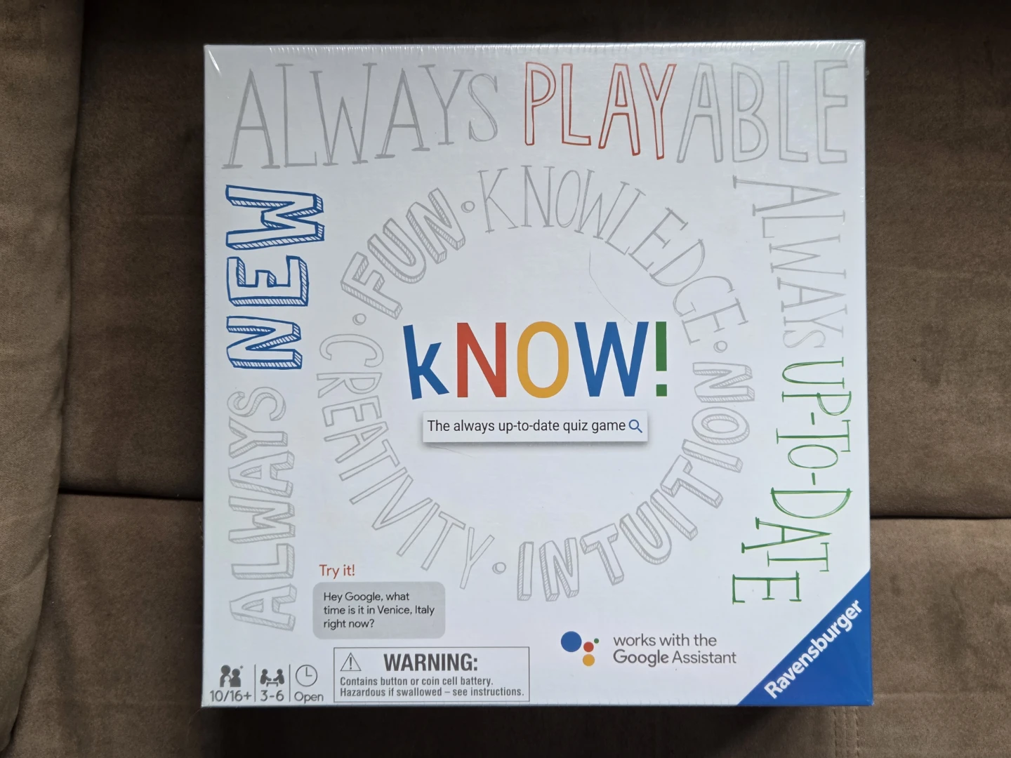 kNOW! The Always Up-to-Date Quiz Game by Ravensburger