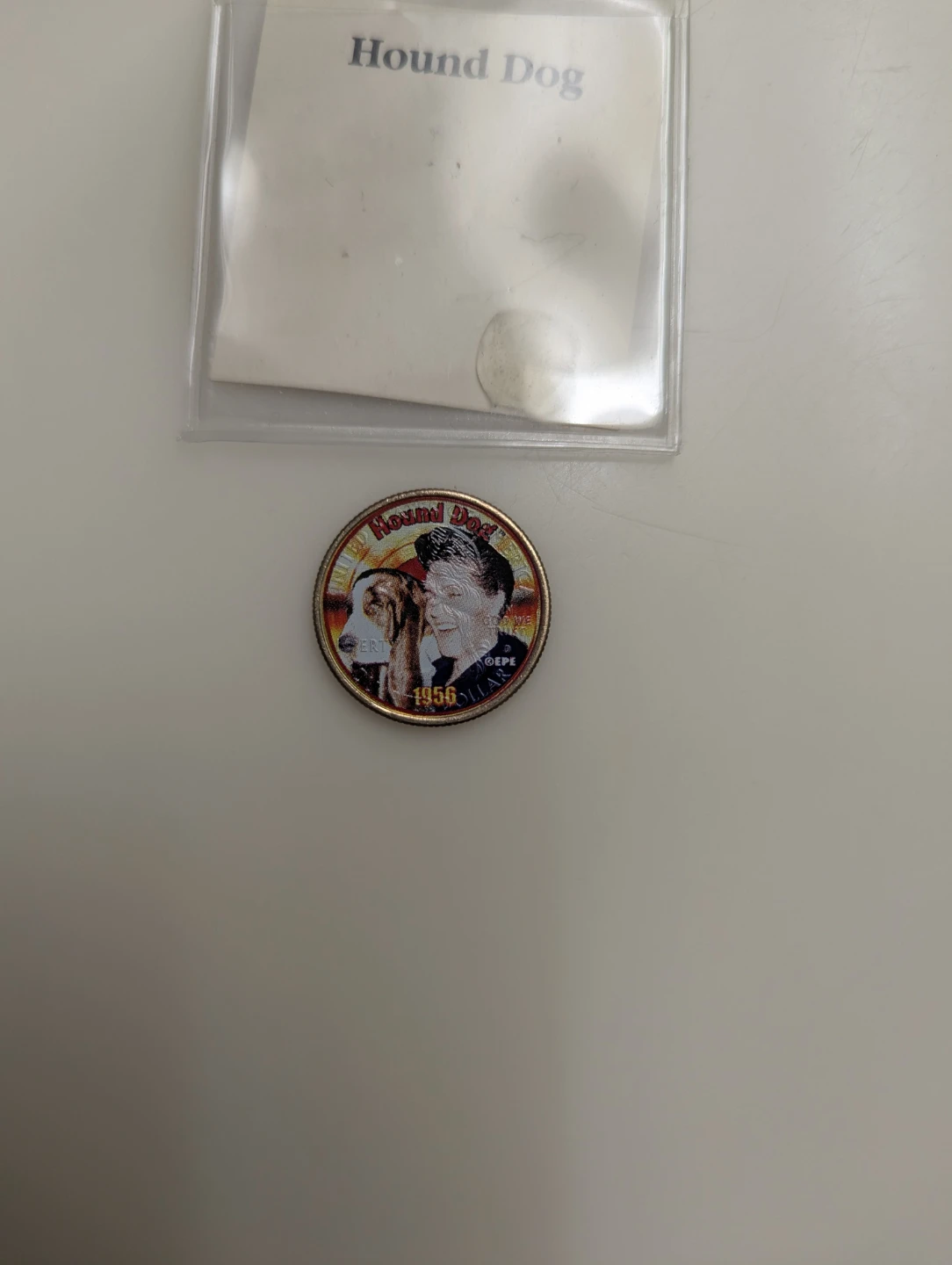 25th Anniversary Elvis Presley "Hound Dog" Quarter - photo 3
