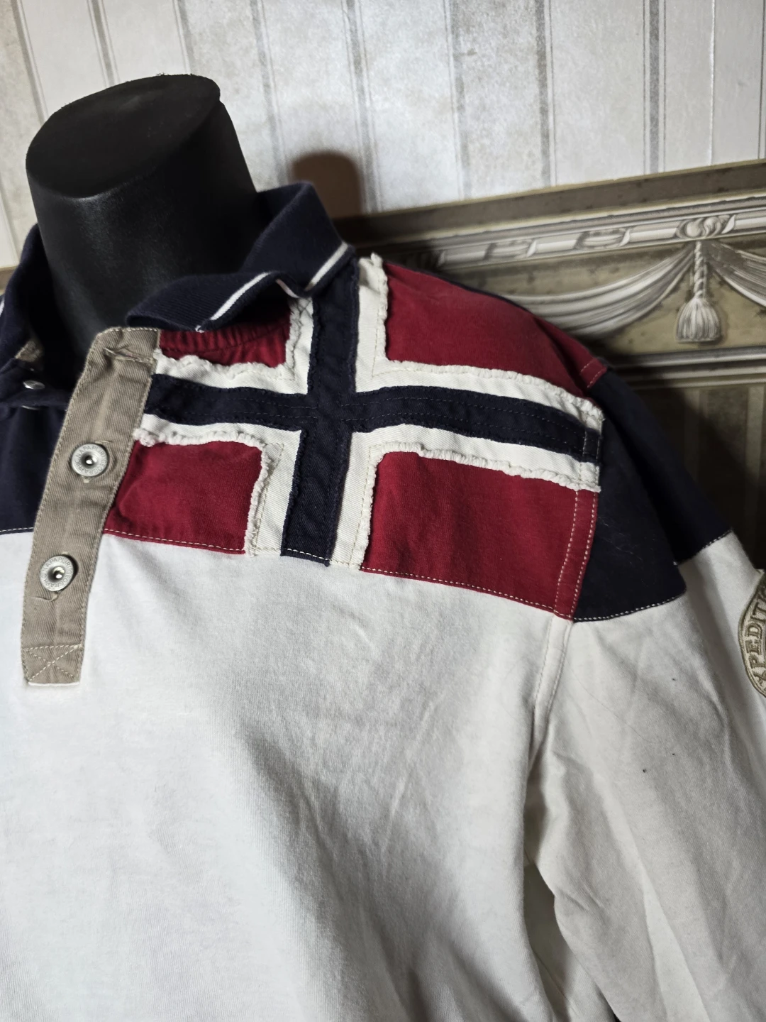 Napapijri Long Sleeve Rugby Shirt size L- XL - photo 4