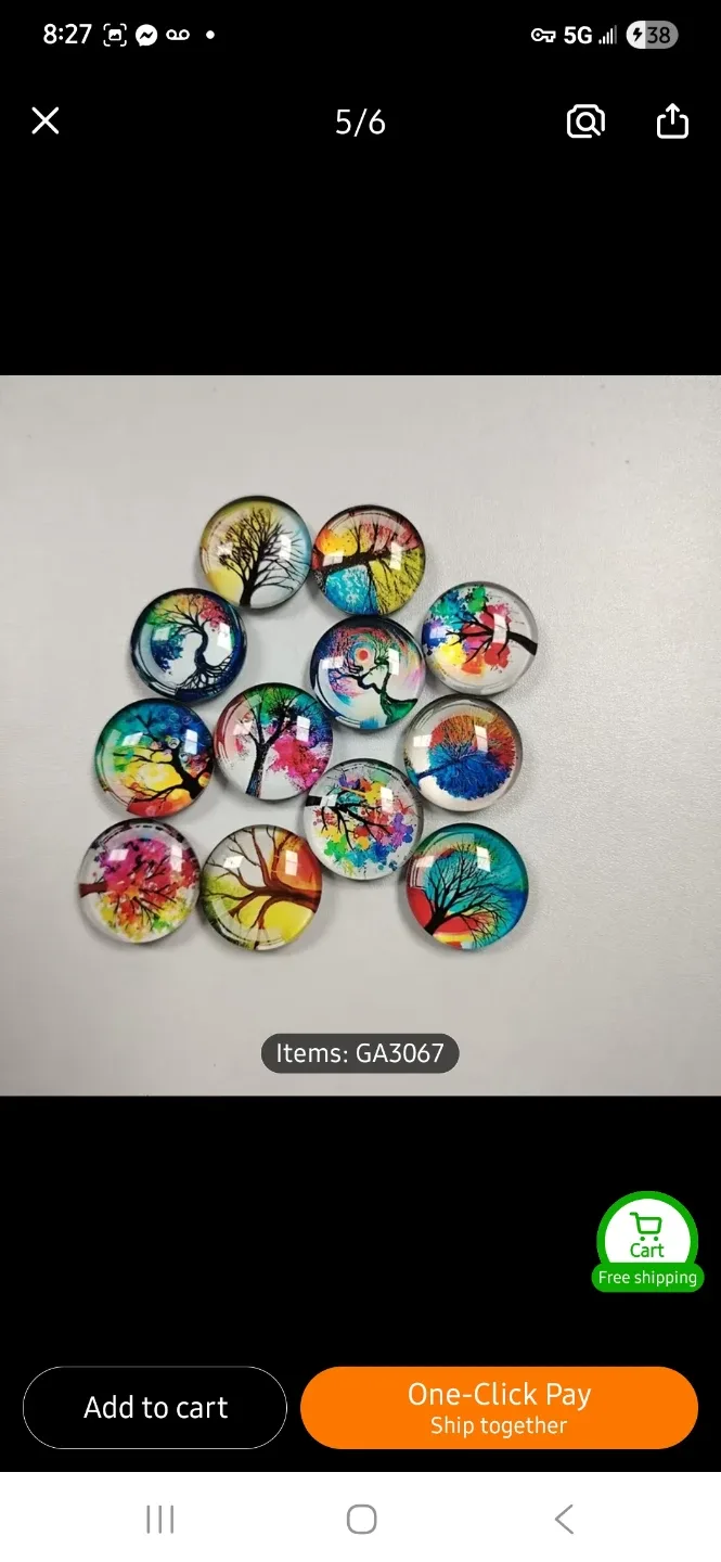 NEW Colorful Tree of Life Magnets - Set of 12 🧲 - photo 4