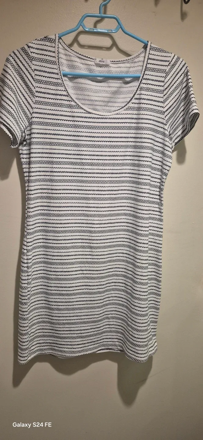 Ardene Women's Striped T-Shirt Dress