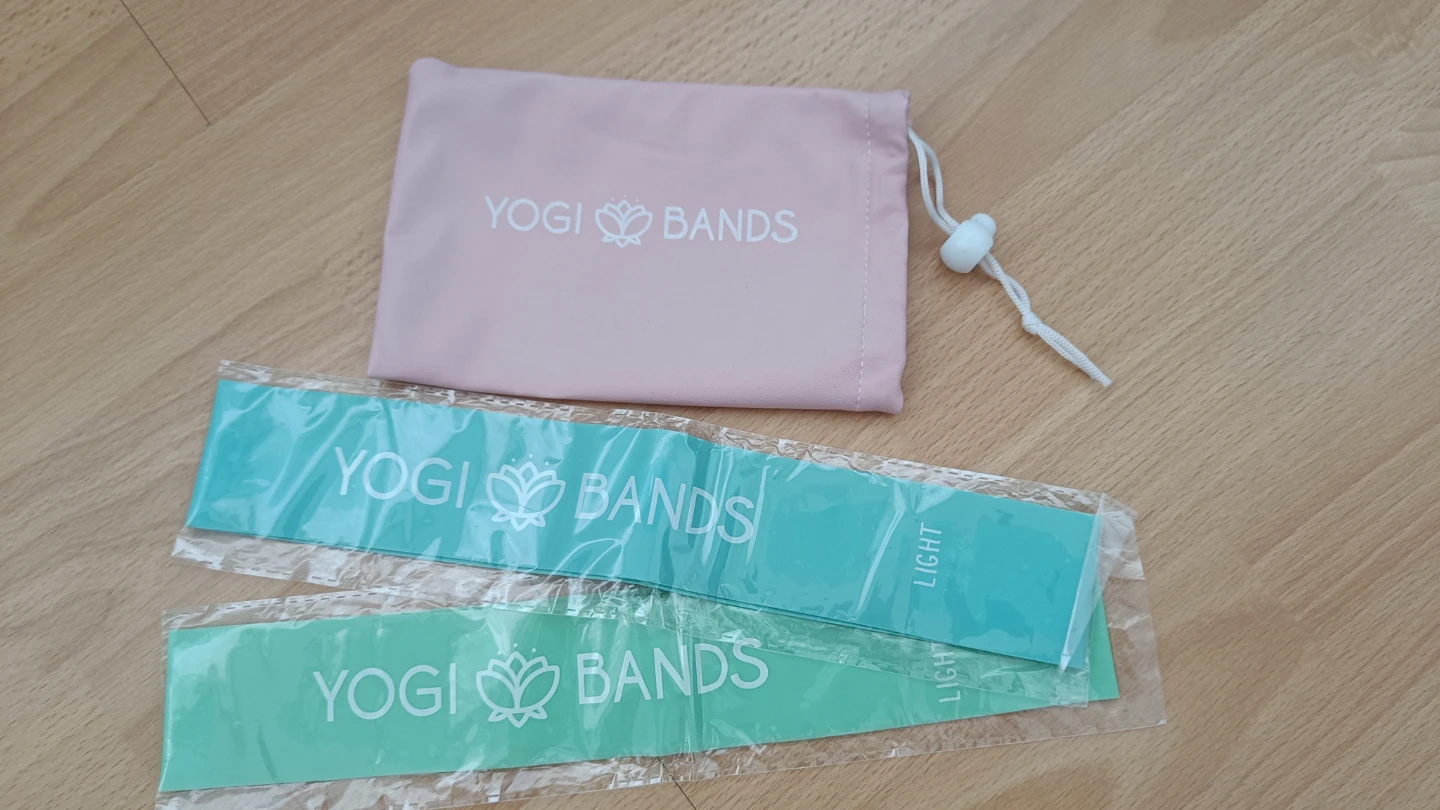 Yogi Bands Light Resistance Loop Bands with Pouch