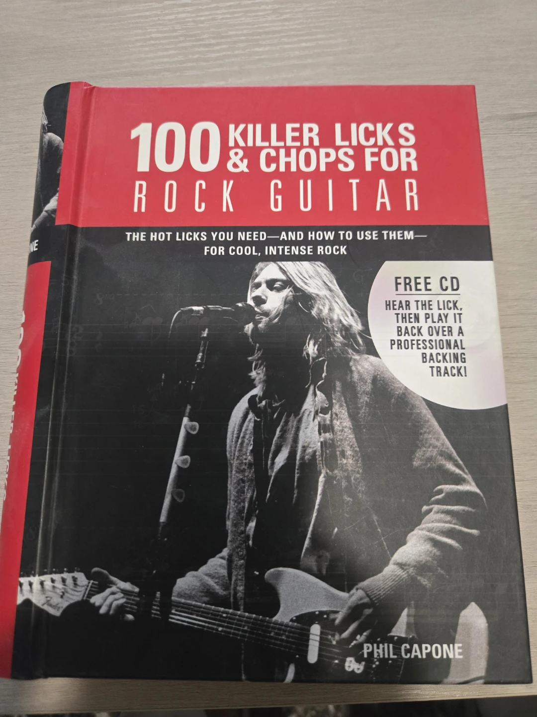 100 Killer Licks & Chops for Rock Guitar Book with Free CD