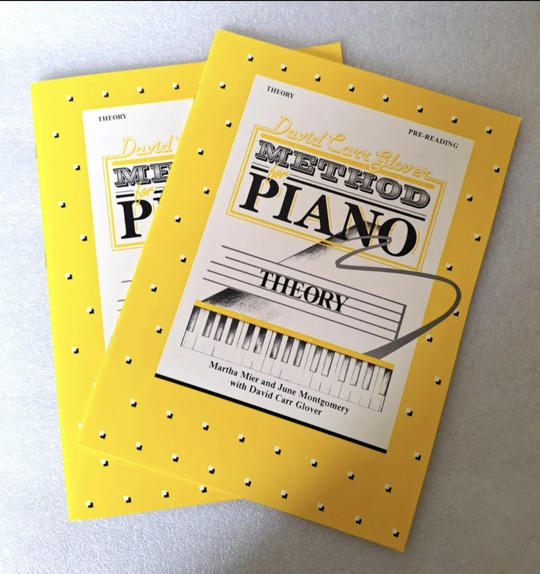 David Carr Glover Method for Piano Theory Pre-Reading Book