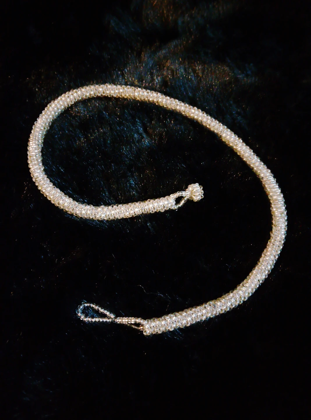Beaded Cord Necklace 🌱