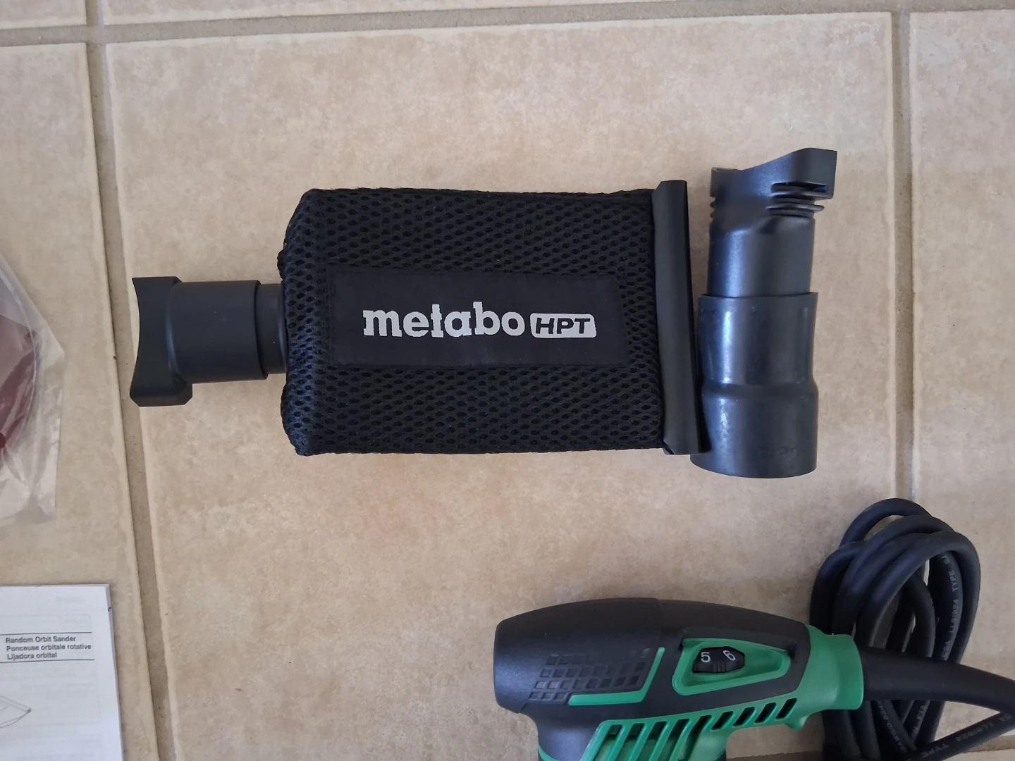 Metabo HPT 5" Random Orbit Sander SV13YS T - photo 2