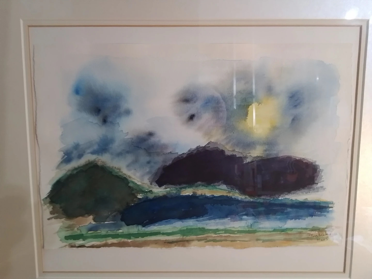 George Edgar Treweek watercolor 20x16 - photo 2