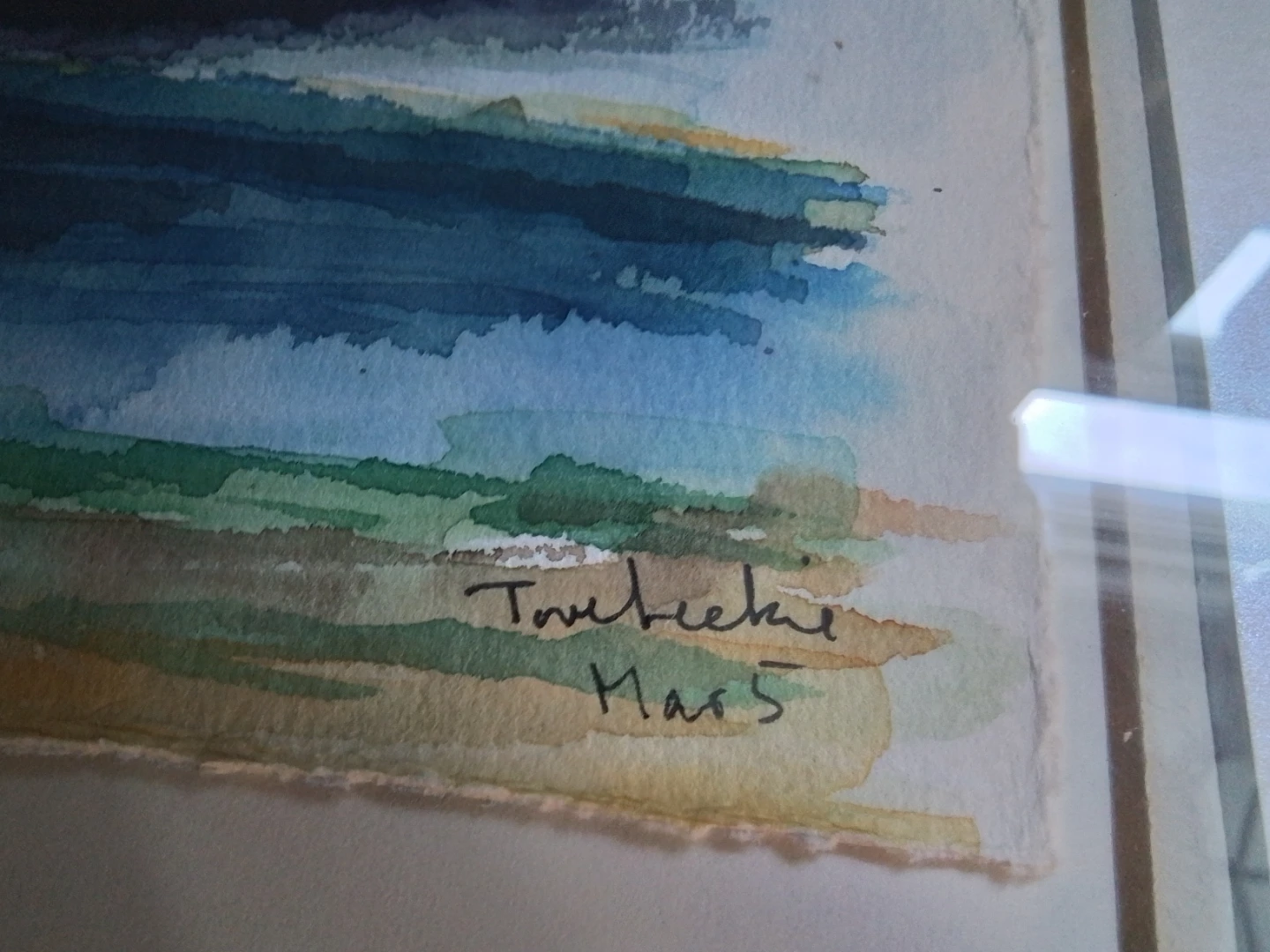 George Edgar Treweek watercolor 20x16 - photo 3