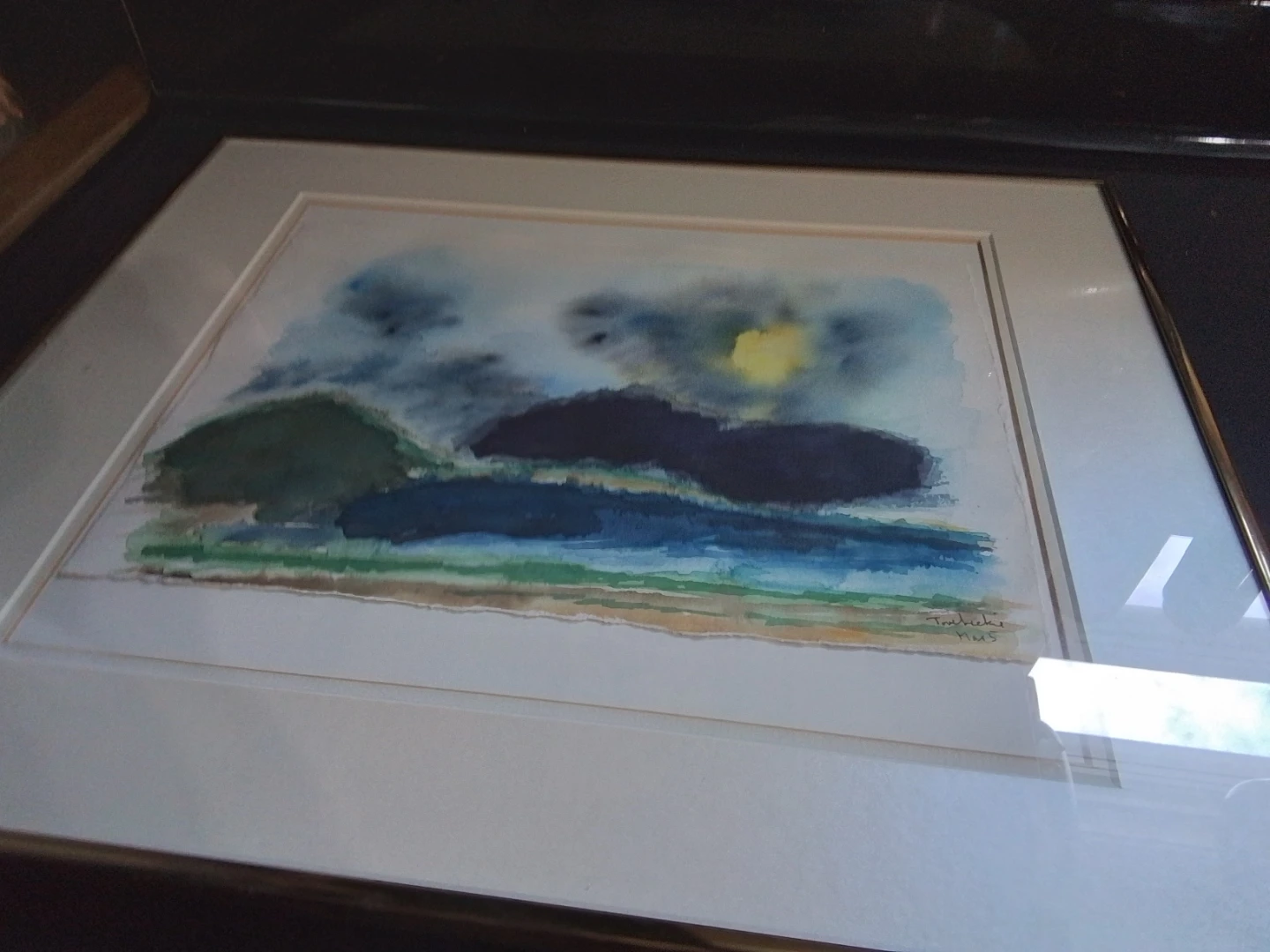 George Edgar Treweek watercolor 20x16 - photo 4
