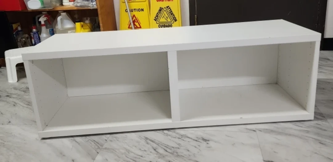 White Shelf Unit