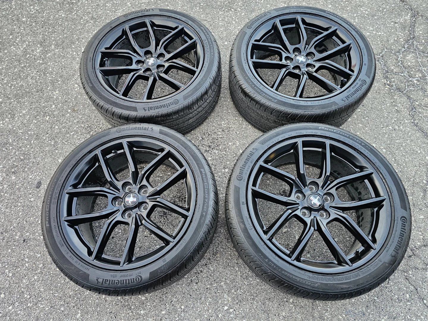 FORD MUSTANG GT O.E.M RIMS AND ALL SEASON TIRES
