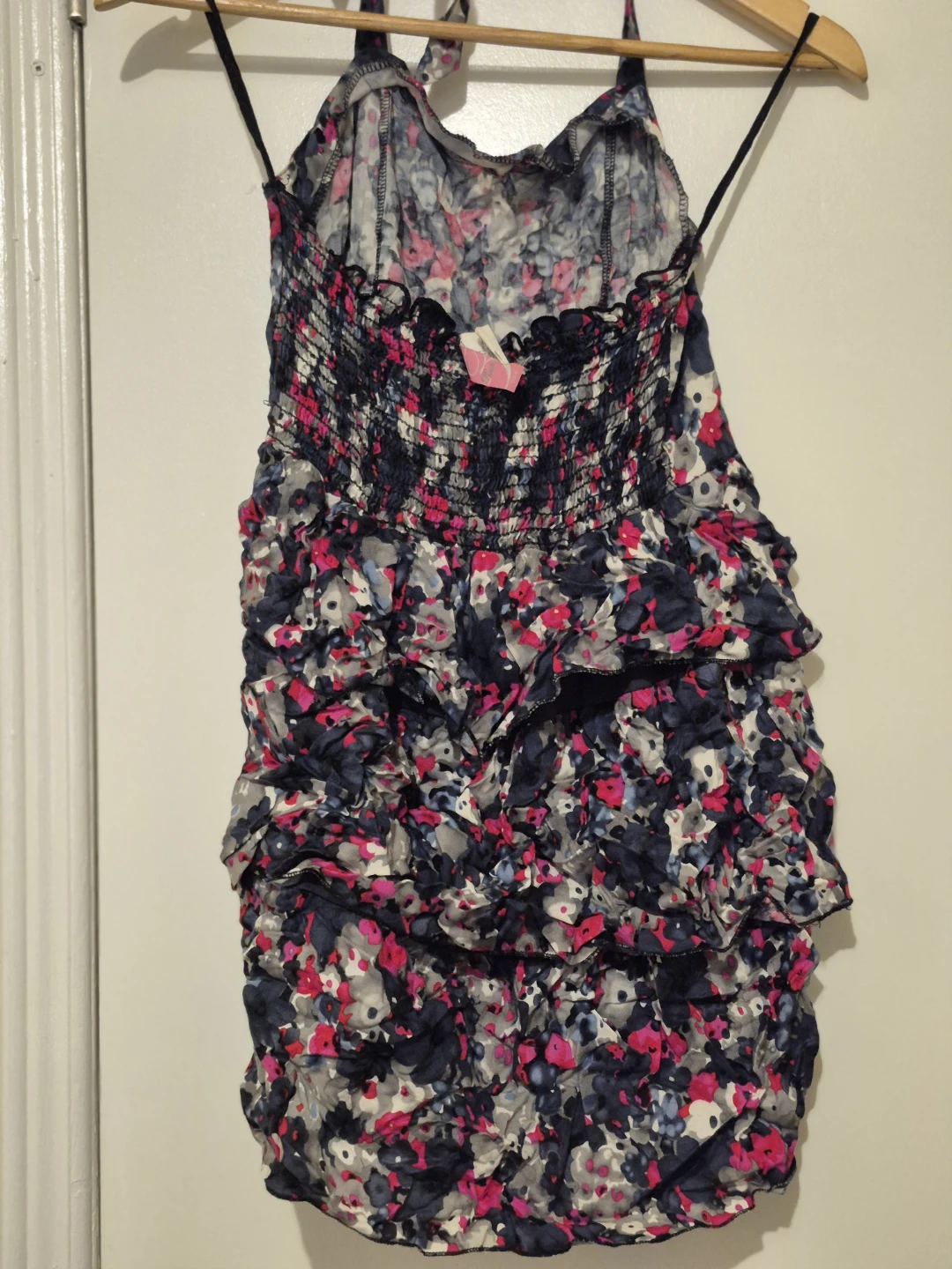 Floral Ruffled Halter Dress - photo 3