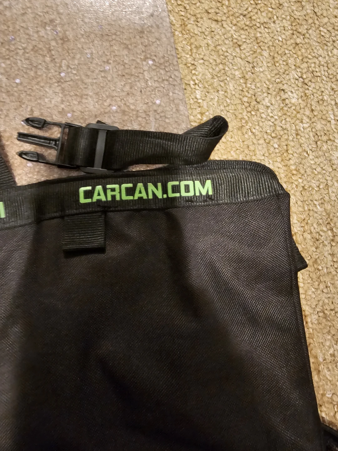 CarCan.com Car Trash Can with Mesh Pockets - photo 2