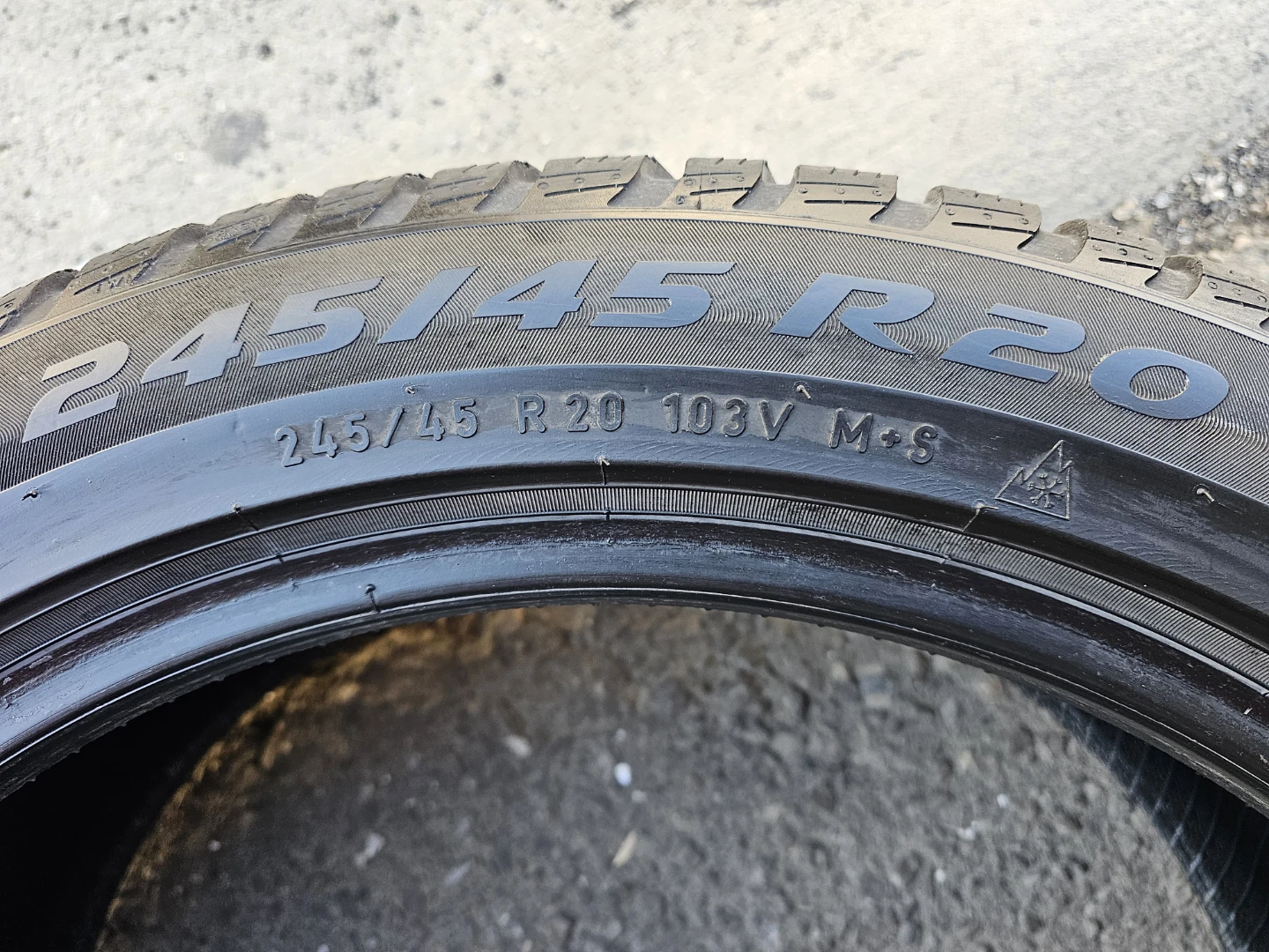245/45 R20 PIRELLI (RUN FLAT) WINTER TIRES - photo 5