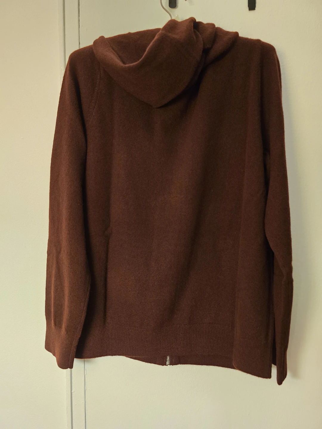 Quince Mongolian Cashmere Full-Zip Hoodie - Size M - photo 2