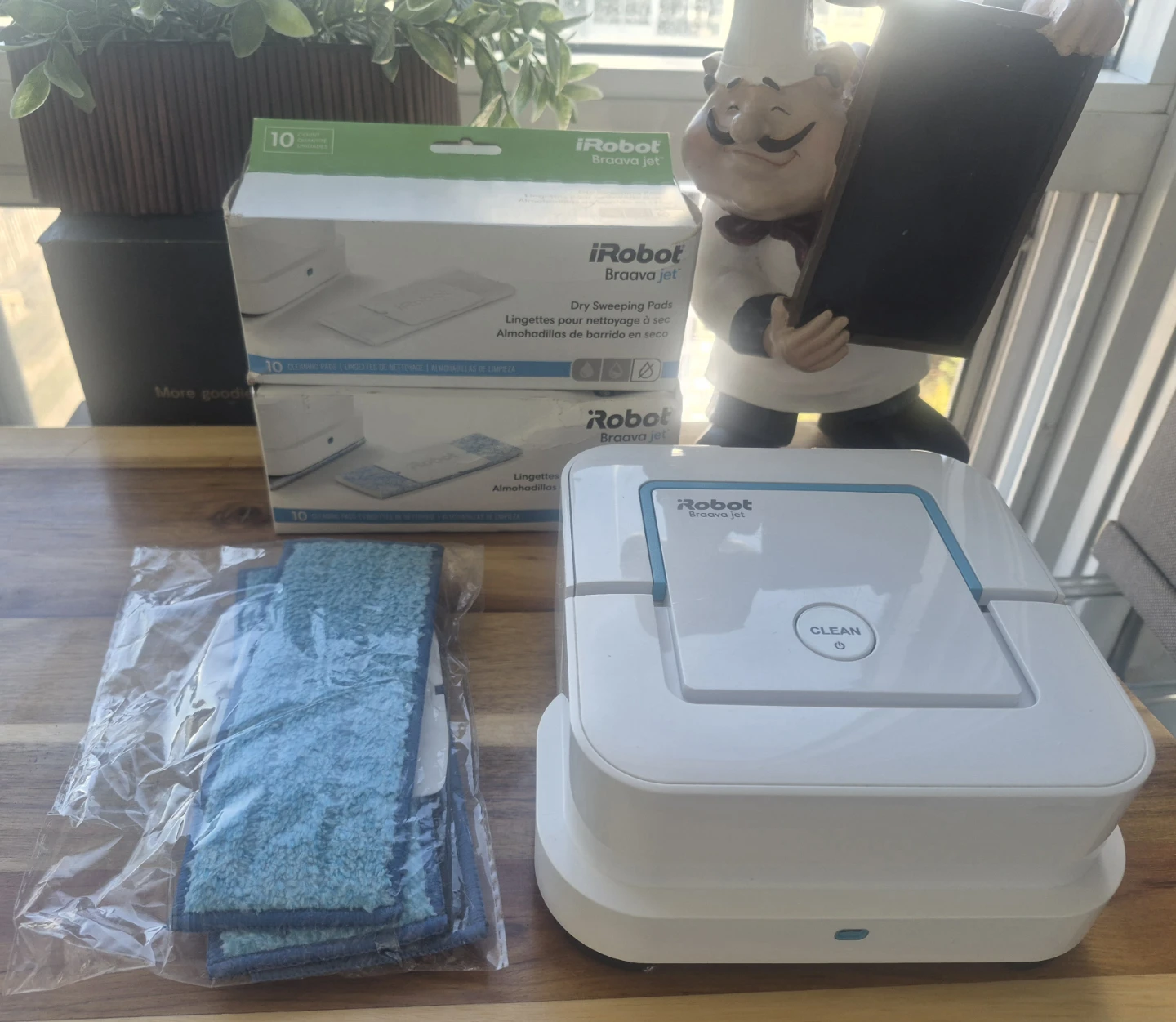 iRobot Braava Jet Mop Robot with Dry Sweeping Pads