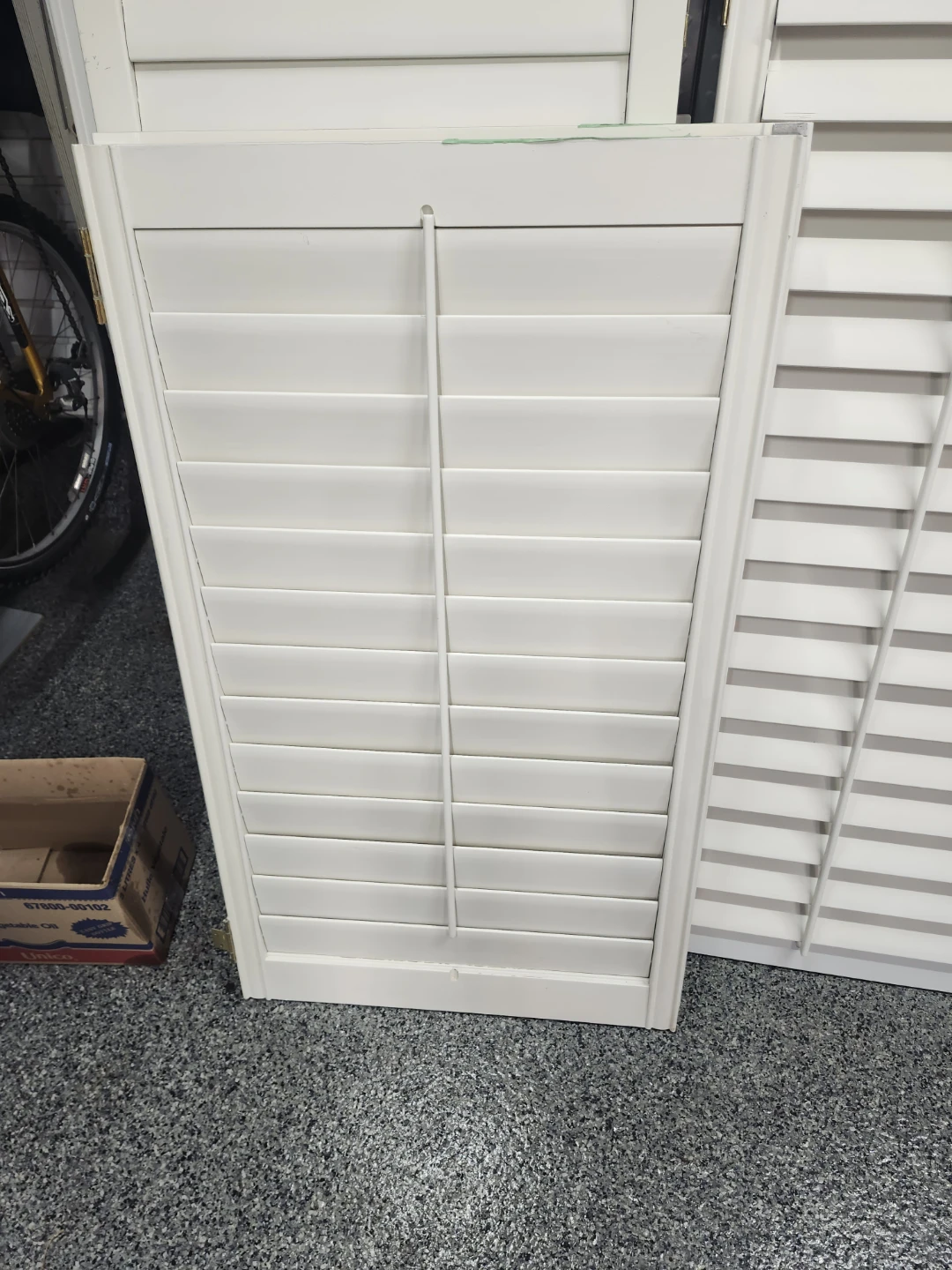 White Wooden California Interior Shutters