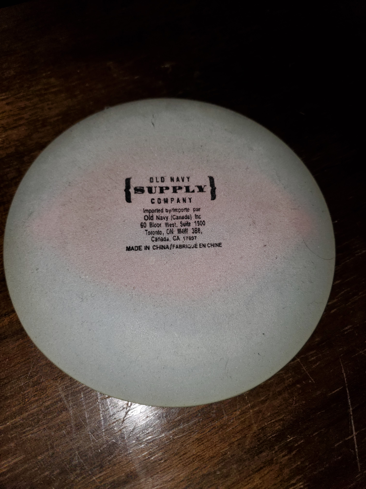 Old Navy Supply Co. "Kiss" Glass dish - photo 2