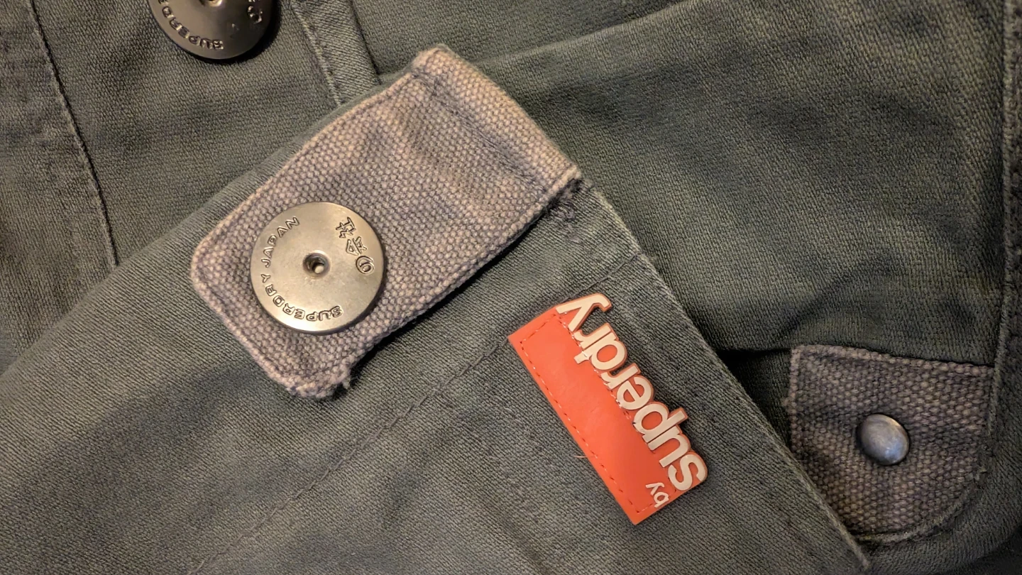 Superdry Women's Jacket - Grey/green - Size S - photo 4