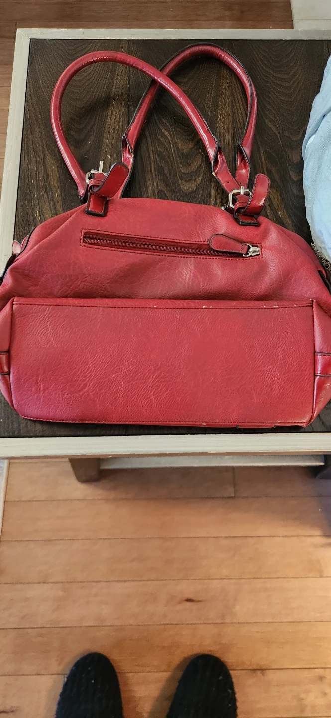 Red Gussaci Satchel Handbag - photo 3