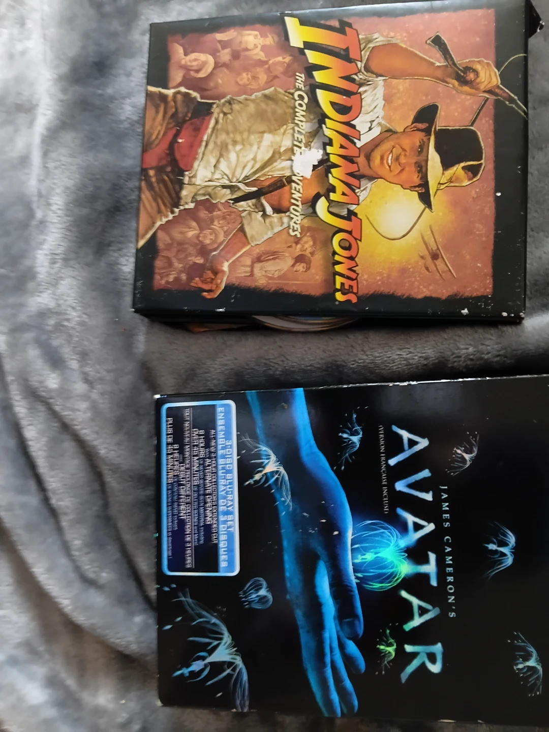 Indiana Jones Complete Adventures Blu-Ray Set & Avatar