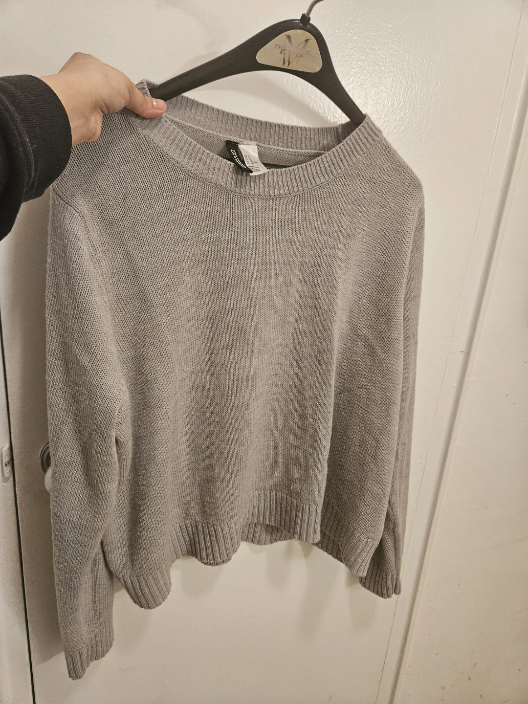 Divided Grey Knit Sweater - photo 3