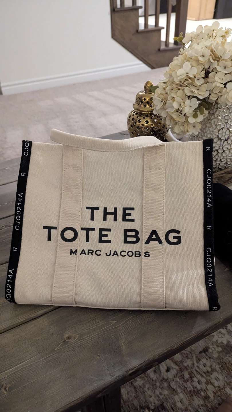 Marc Jacobs The Tote Bag Canvas Cream