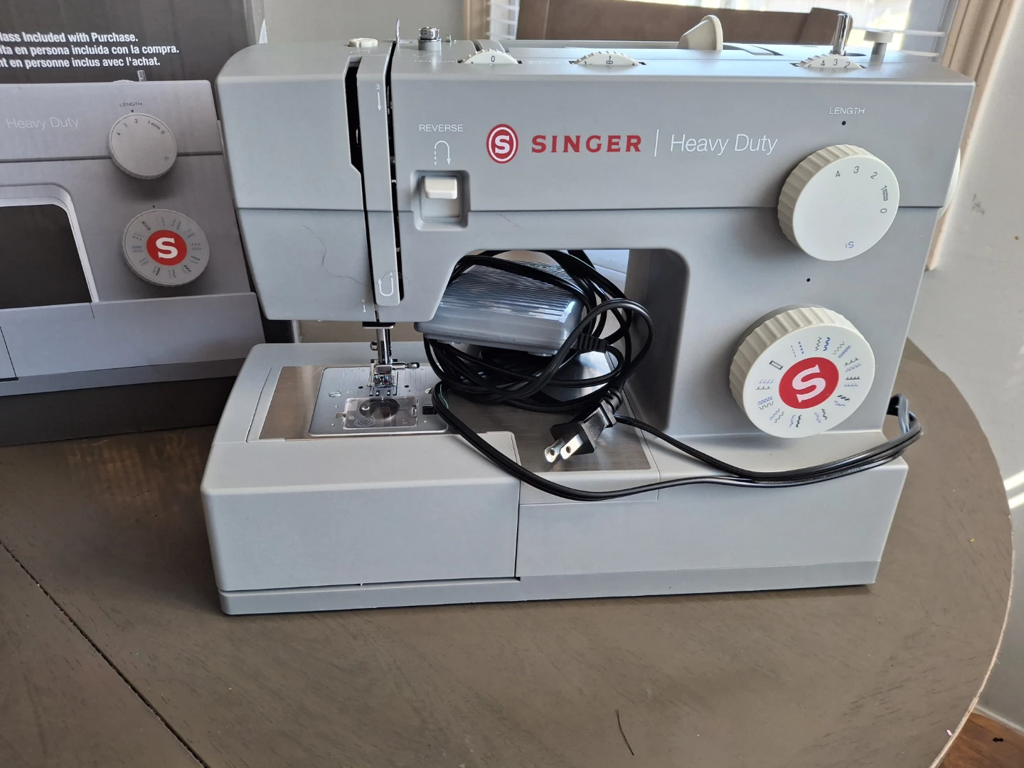 maquina  singer nueva