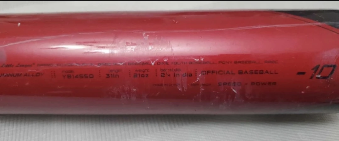Easton S50 Baseball bat 31" 21oz YB14550 - photo 5