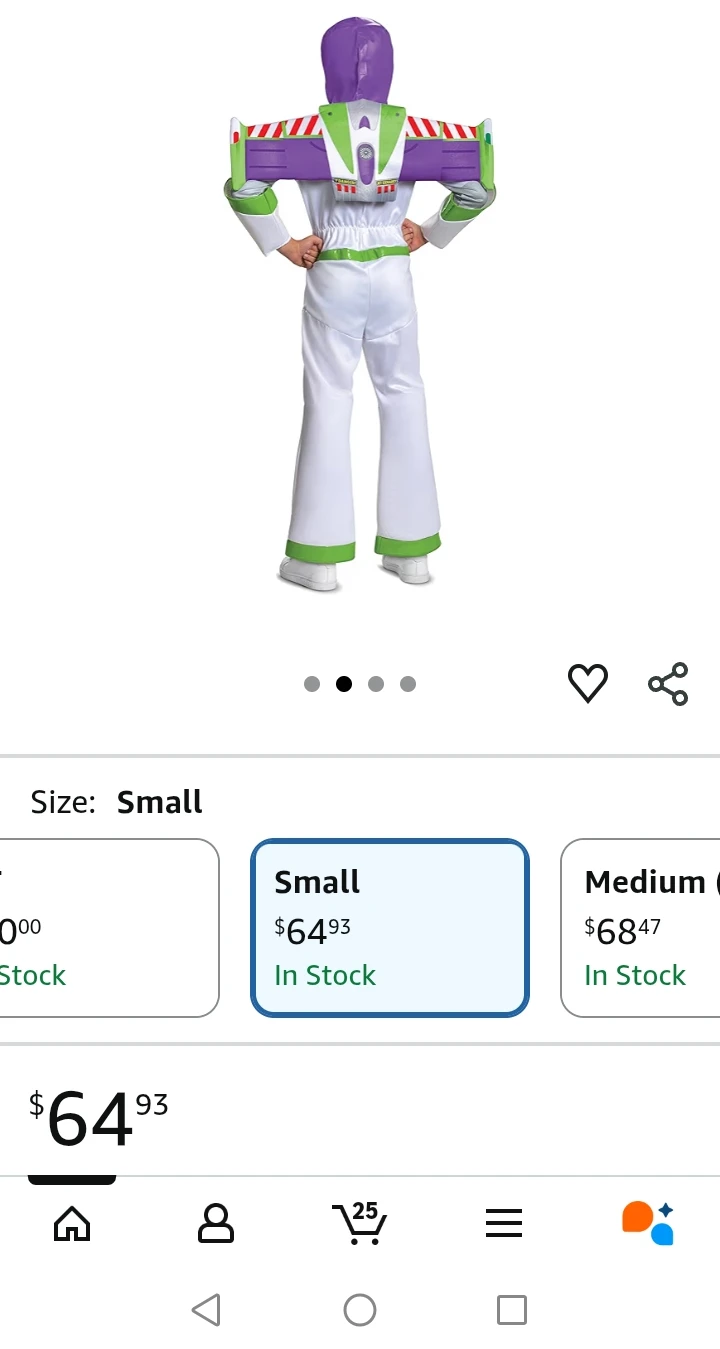 Buzz Lightyear Costume