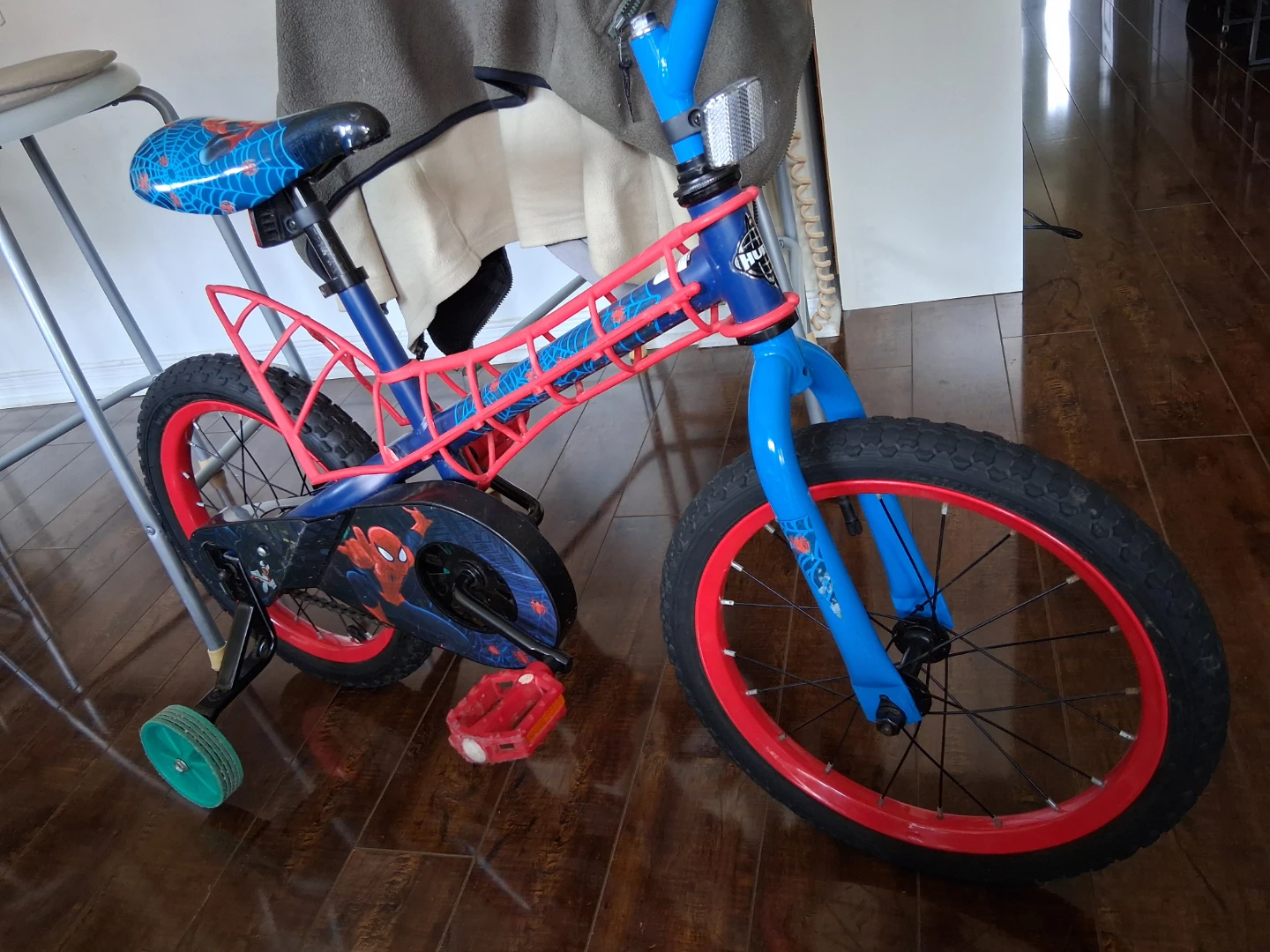Kids Spider-Man Bicycle 16" tune up ready to ride - photo 5