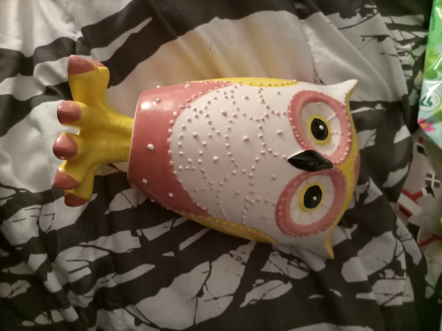 Ceramic Owl Figurine