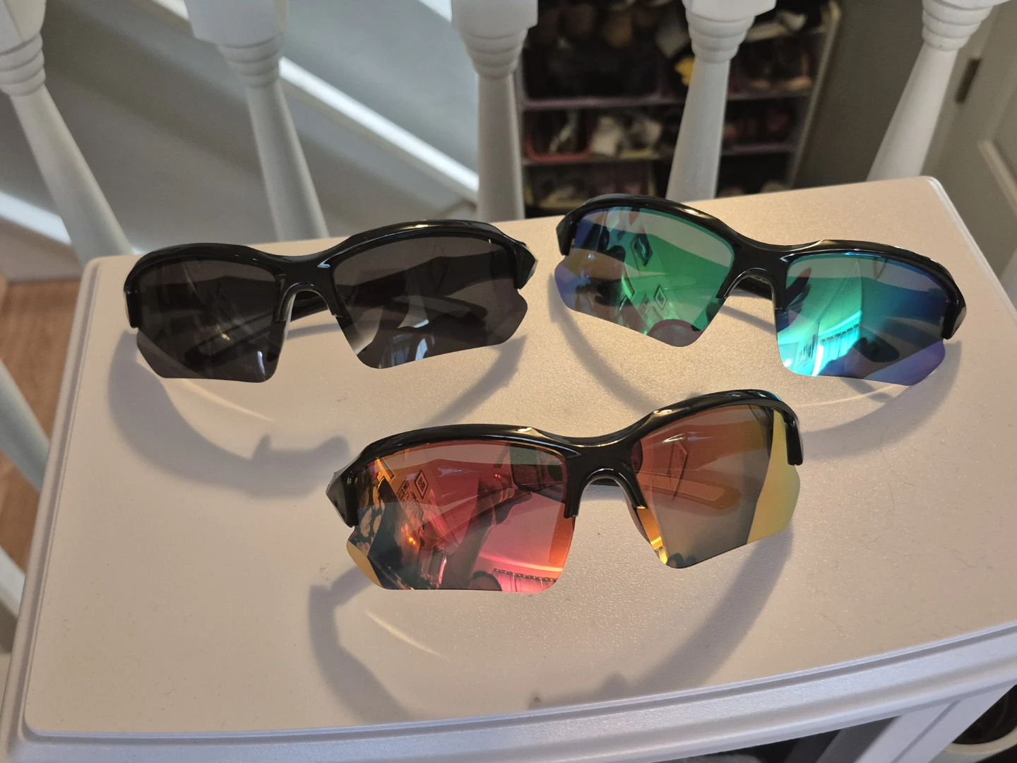 3 pairs Sport Sunglasses
