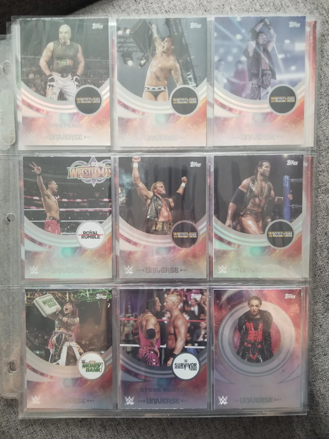 Topps WWE Universe Trading Cards