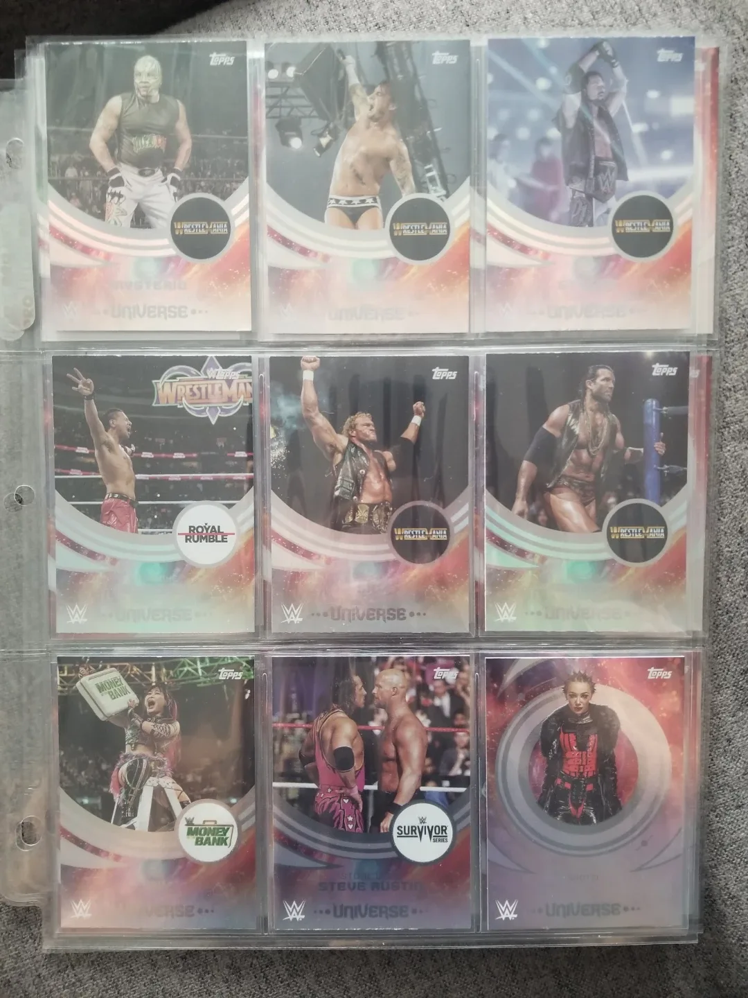 Topps WWE Universe Trading Cards