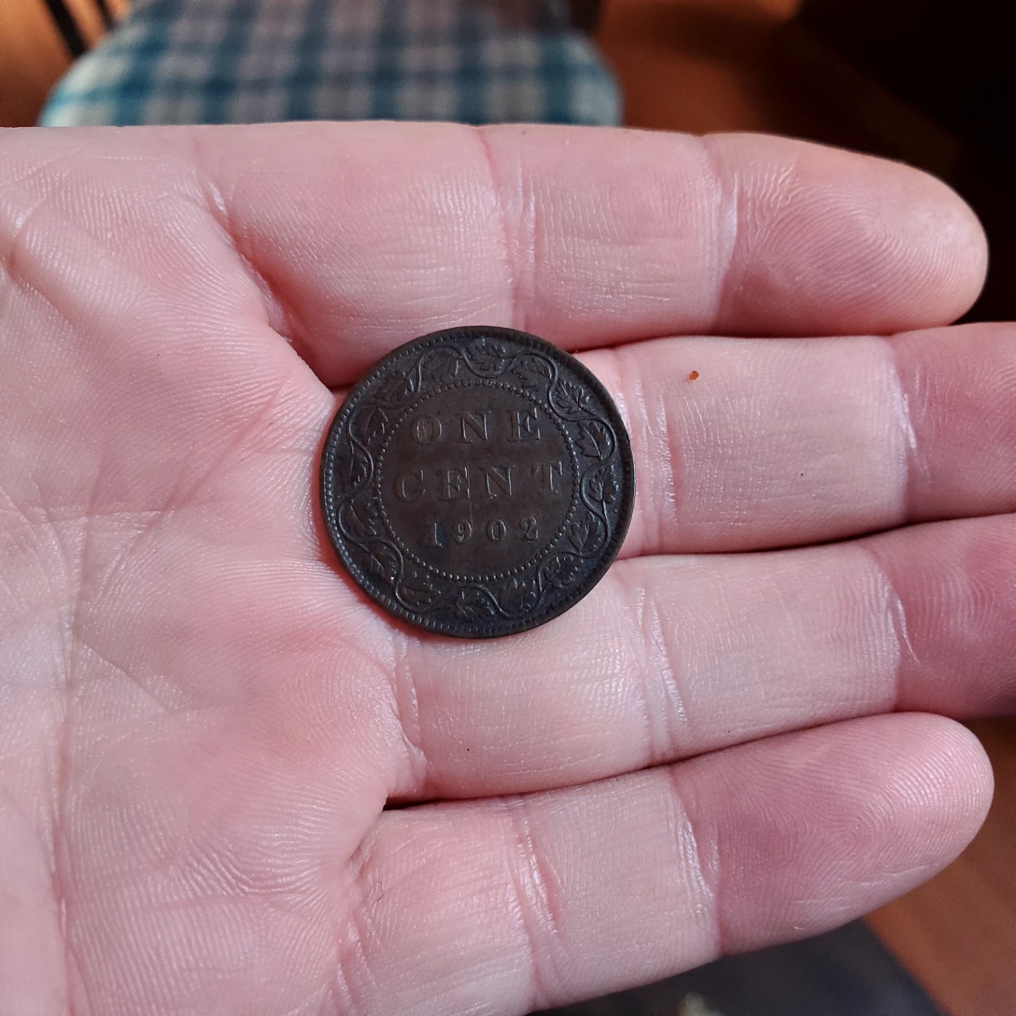1902 Canada One Cent Coin