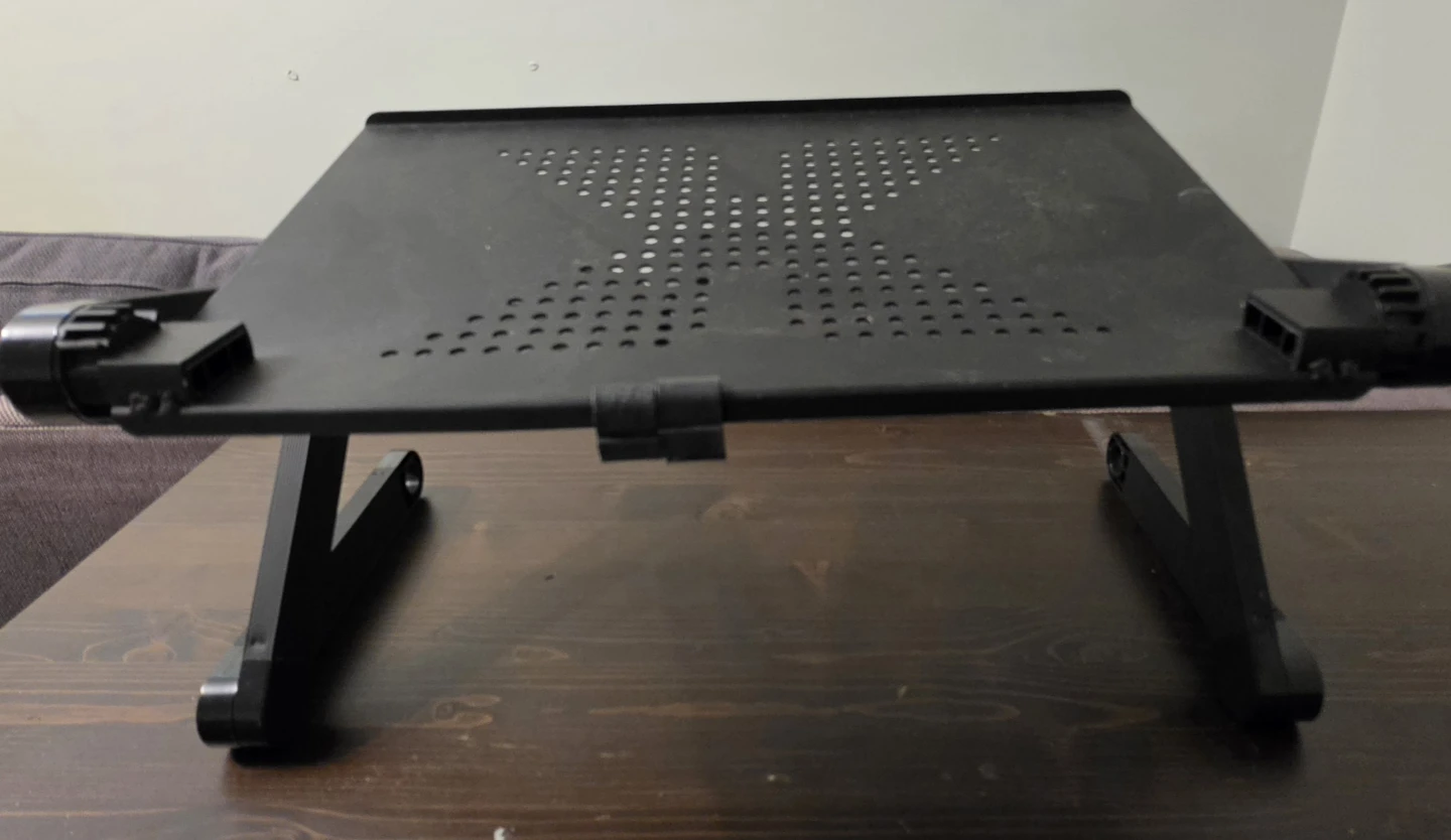 Adjustable Black Laptop Stand