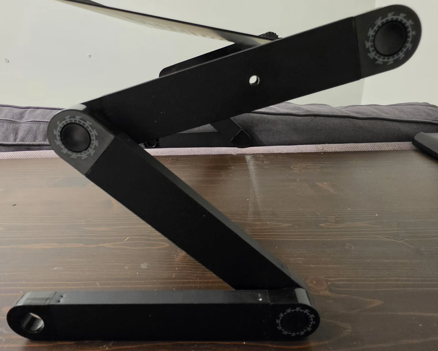 Adjustable Black Laptop Stand - photo 3
