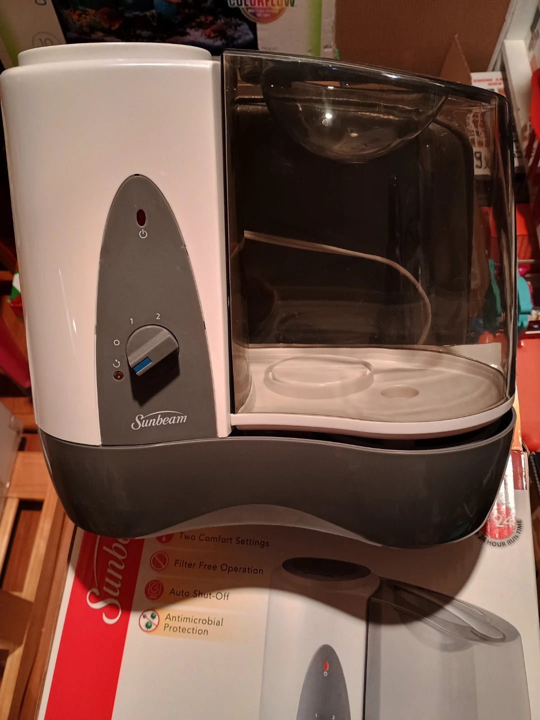 Sunbeam Warm Mist Filter Free Humidifier - photo 3