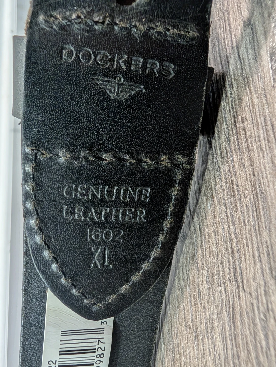 NWT - Women's Dockers Leather Black Belt Size XL (16-18) - photo 3