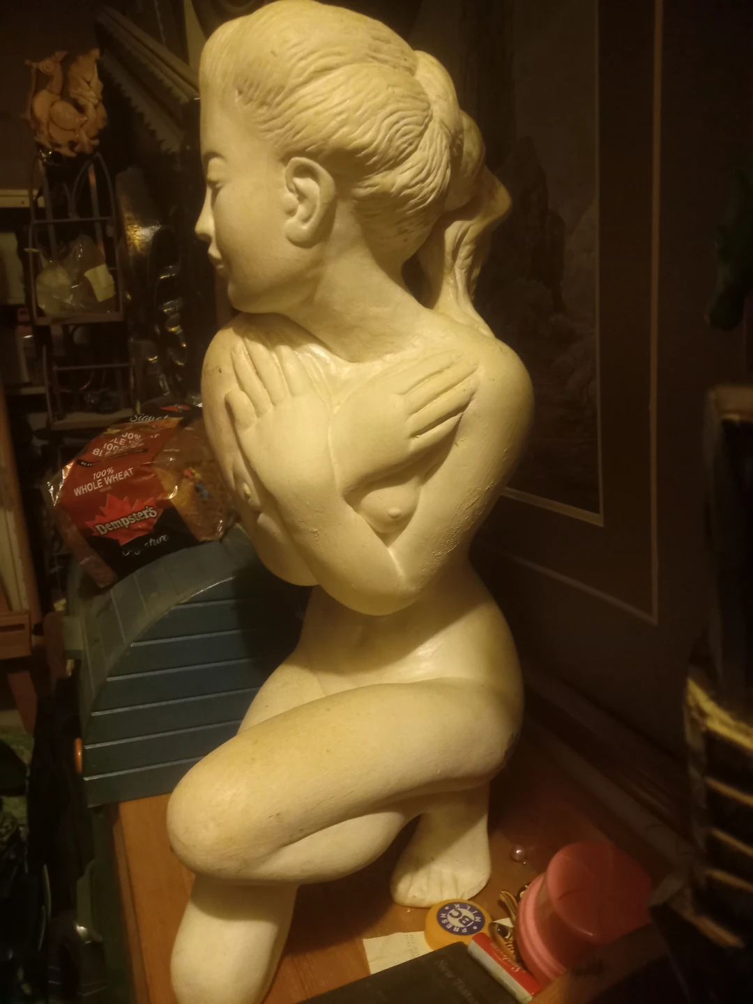 Vintage Nude Woman Figurine