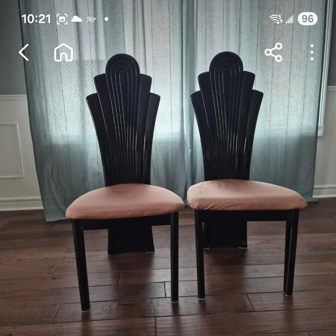 Art Deco Style Dining Chair - photo 3