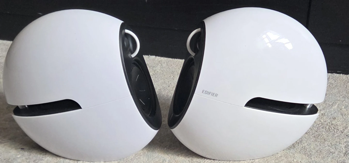Edifier White Sphere Speakers