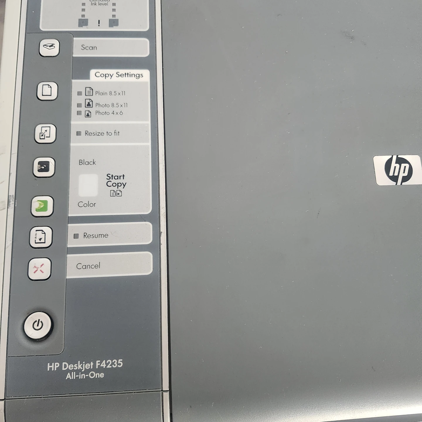 HP Deskjet F4235 All-in-One Printer - photo 2