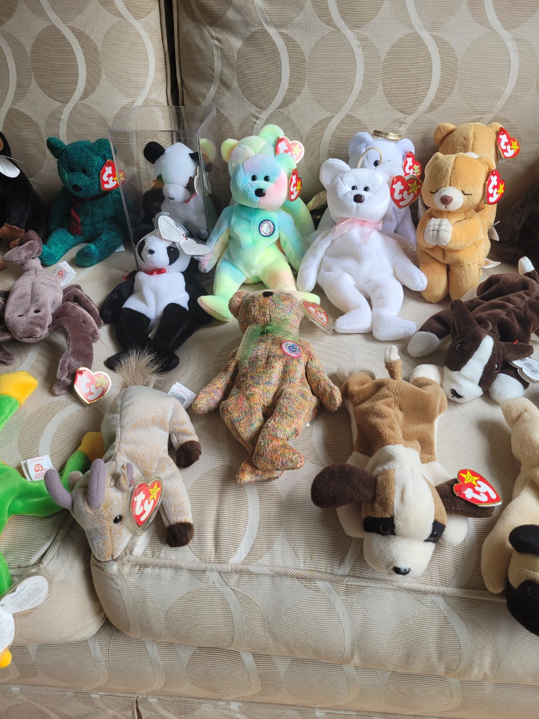 Collection of 36 Ty Beanie Babies+2 Plush BB - photo 4