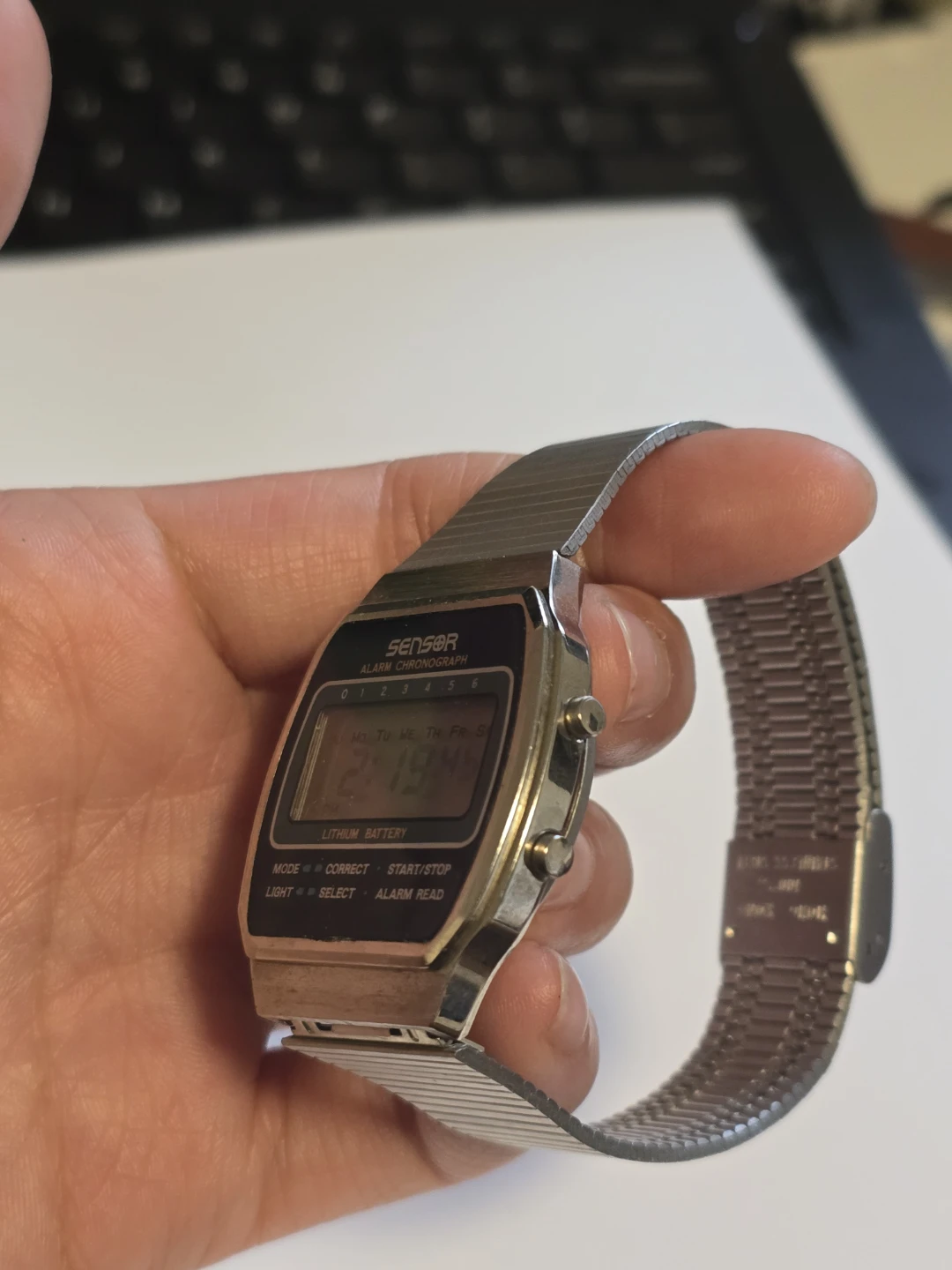 Vintage Sensor Alarm Chronograph Digital Watch lot #2 - photo 3